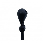 Чёрное лассо на пенис с вибрацией - Baile - в Мытищах купить с доставкой