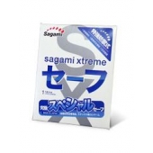 Презерватив Sagami Xtreme Ultrasafe с двойным количеством смазки - 1 шт. - Sagami - купить с доставкой в Мытищах