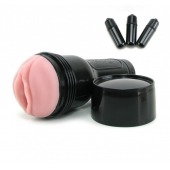 Мастурбатор-вагина Fleshlight - Vibro Pink Lady Touch с вибрацией - Fleshlight - в Мытищах купить с доставкой