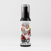 Лубрикант для орального секса SGAN со вкусом клубники со сливками - 100 мл. - SGAN - купить с доставкой в Мытищах
