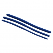 Набор из 3 синих силиконовых уретральных расширителей Invasion Silicone Urethral Sound Trainer Set - XR Brands - купить с доставкой в Мытищах