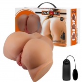 Карамельный мастурбатор-полуторс Emilia с вибрацией - Baile - в Мытищах купить с доставкой