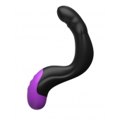 Черно-фиолетовый вибромассажёр простаты Hyper-Pulse P-Spot Massager - Pipedream - в Мытищах купить с доставкой