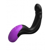 Черно-фиолетовый вибромассажёр простаты Hyper-Pulse P-Spot Massager - Pipedream - в Мытищах купить с доставкой