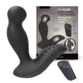 Черный вибромассажер простаты 3,5’’ Remote Control P-spot Massager - 12,5 см. - Erokay - в Мытищах купить с доставкой