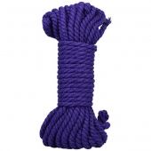 Фиолетовая верёвка для связывания и фиксации Bind Tie - 9,14 м. - Doc Johnson - купить с доставкой в Мытищах