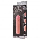 Фаллоудлинитель SUPER HERO Tempter - 16 см. - Lola Games - в Мытищах купить с доставкой
