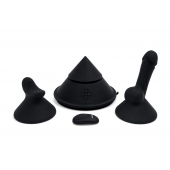 Конусный вибромассажер Cowgirl Cone с 2 насадками - CowGirl - купить с доставкой в Мытищах