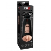 Мастурбатор-вагина с вибрацией Vibrating Mega Milker - Pipedream - в Мытищах купить с доставкой