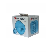 Голубой сквозной мастурбатор Cole - Baile - в Мытищах купить с доставкой