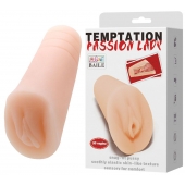 Телесный тугой мастурбатор-вагина Passion Lady - Baile - в Мытищах купить с доставкой