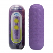 Фиолетовый мастурбатор Venus-X Twin balls - Baile - в Мытищах купить с доставкой