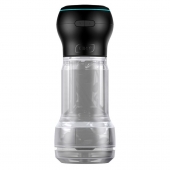 Набор PowerBlow   Feel Pocket Stroker Crystal: мастурбатор и интерактивная насадка - Kiiroo - в Мытищах купить с доставкой