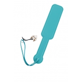 Голубой кожаный пэддл - 37 см. - Pecado - купить с доставкой в Мытищах