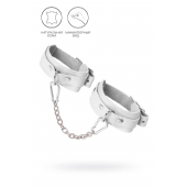 Белые мини-оковы со скруглёнными углами - Pecado - купить с доставкой в Мытищах