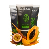 Набор из 3 съедобных лубрикантов JUJU со вкусом тропических фруктов - JuJu - купить с доставкой в Мытищах
