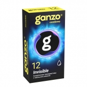 Супертонкие презервативы Ganzo Invisible - 12 шт. - Ganzo - купить с доставкой в Мытищах