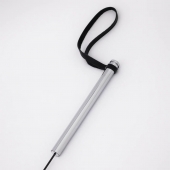 Черный стек с металлической ручкой - Crazy Handmade - купить с доставкой в Мытищах