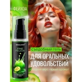 Съедобная смазка на водной основе с ароматом фейхоа - 60 гр. - Биоритм - купить с доставкой в Мытищах