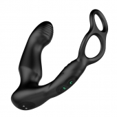 Черный двухмоторный массажер простаты Nexus Simul8 Wave Edition - Nexus Range - в Мытищах купить с доставкой