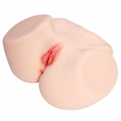 Мастурбатор-полуторс с двойным слоем материала Jenny Onahole Real Vagina - KOKOS - в Мытищах купить с доставкой