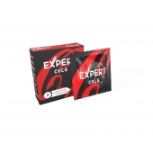 Презервативы с ароматом колы Expert Cola - 3 шт. - Expert - купить с доставкой в Мытищах