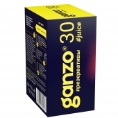 Ароматизированные презервативы Ganzo Juice - 30 шт. - Ganzo - купить с доставкой в Мытищах