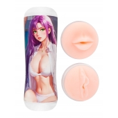 Двусторонний мастурбатор аниме - ротик и вагина - Tokyo Style - в Мытищах купить с доставкой