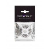 Эластичное эрекционное кольцо с черными «ресничками» - Sextaz - в Мытищах купить с доставкой