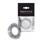 Круглое эрекционное кольцо с длинными «ресничками» - Sextaz - в Мытищах купить с доставкой