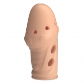 Телесная насадка на пенис Booker - 8 см. - Baile - в Мытищах купить с доставкой