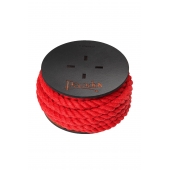 Красная веревка для шибари на катушке - 5 м. - Pecado - купить с доставкой в Мытищах