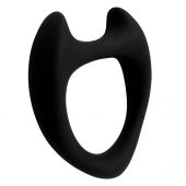 Черное эрекционное кольцо с рожками Wooomy Toro M - Adrien Lastic - в Мытищах купить с доставкой