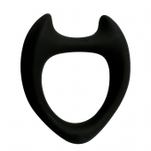 Черное эрекционное кольцо с рожками Wooomy Toro M - Adrien Lastic - в Мытищах купить с доставкой