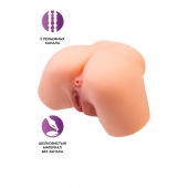 Телесный реалистичный мастурбатор-полуторс с 2 любовными входами - No Name - в Мытищах купить с доставкой