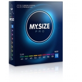 Презервативы MY.SIZE размер 72 - 3 шт. - My.Size - купить с доставкой в Мытищах