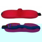 Красная глухая маска на резинке - Sitabella - купить с доставкой в Мытищах