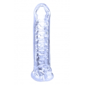 Прозрачная насадка-удлинитель Stretchy Touch - 18 см. - NMC - в Мытищах купить с доставкой