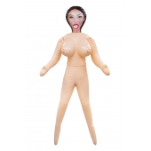 Телесная надувная секс-кукла с пышным бюстом - NMC - в Мытищах купить с доставкой