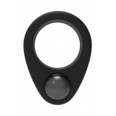 Черное эрекционное кольцо Cockring Single Weight - Dream Toys - в Мытищах купить с доставкой