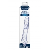 Прозрачная насадка-удлинитель Length Enhancer с подхватом - 22,3 см. - NMC - в Мытищах купить с доставкой