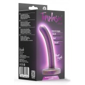Фиолетовая насадка с гладкой поверхностью Surrender 4.75 Inch Beginner Pegging Dildo - 12 см. - Blush Novelties - купить с доставкой в Мытищах
