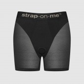 Трусики-шорты для фиксации насадок Strap-on-me Harness Lingerie Halo - size XS - Strap-on-me - купить с доставкой в Мытищах