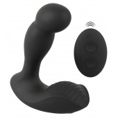 Черный вибростимулятор простаты RC Prostate Massager - 13,1 см. - Orion - в Мытищах купить с доставкой