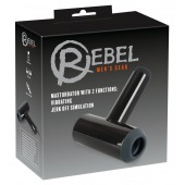 Черный мастурбатор с удобной ручкой Masturbator with 2 Functions - Orion - в Мытищах купить с доставкой