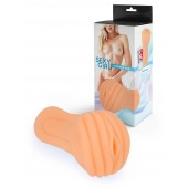 Эластичный мастурбатор в виде вагины телесного цвета - Sexy Girl - в Мытищах купить с доставкой