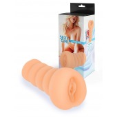 Телесный мастурбатор в виде вагины с узким входом - Sexy Girl - в Мытищах купить с доставкой