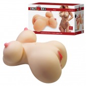 Телесный мастурбатор-торс Fiona - Baile - в Мытищах купить с доставкой