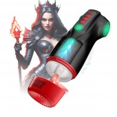 Интерактивный мастурбатор Raven с вакуумом, вибрацией и подсветкой - Shots Media BV - в Мытищах купить с доставкой