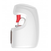 Белый мастурбатор с язычком и возвратно-поступательными движениями - Secwell - в Мытищах купить с доставкой